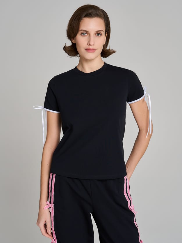 Футболка классическая с бантиками