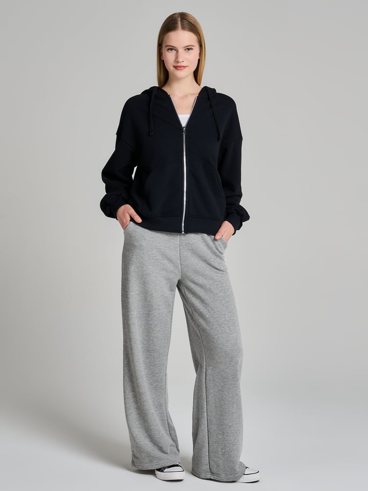 Толстовка оверсайз с капюшоном