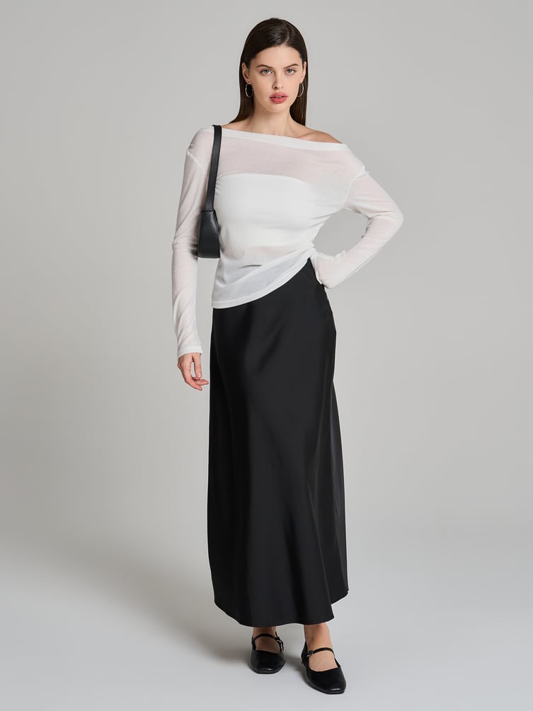 Юбка макси вечерняя