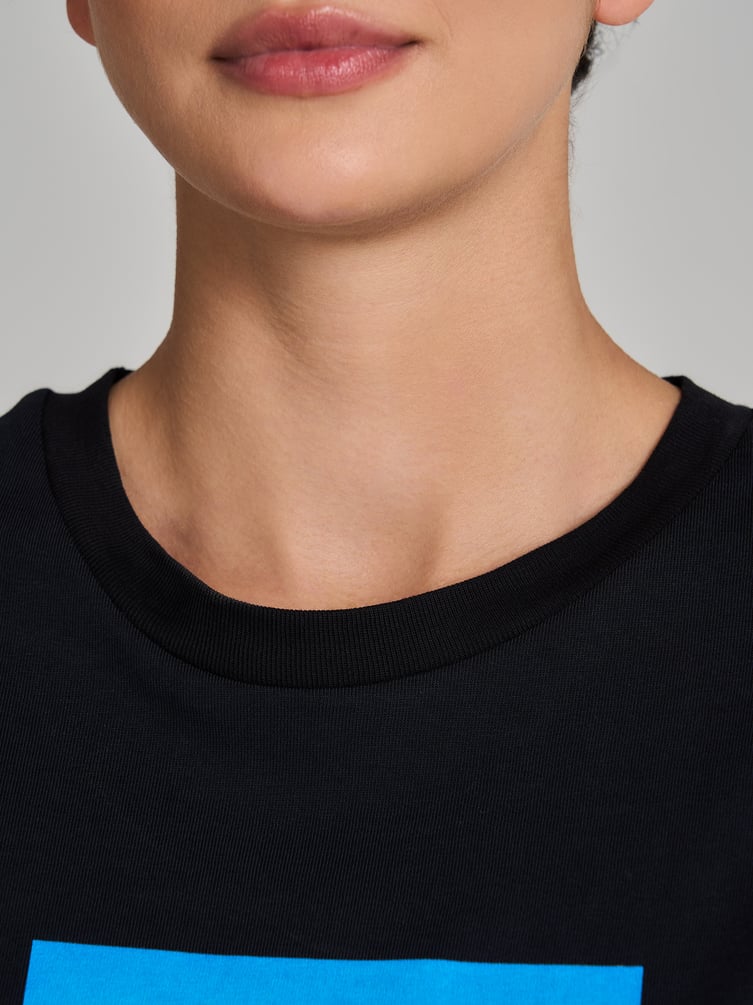 Футболка оверсайз с принтом