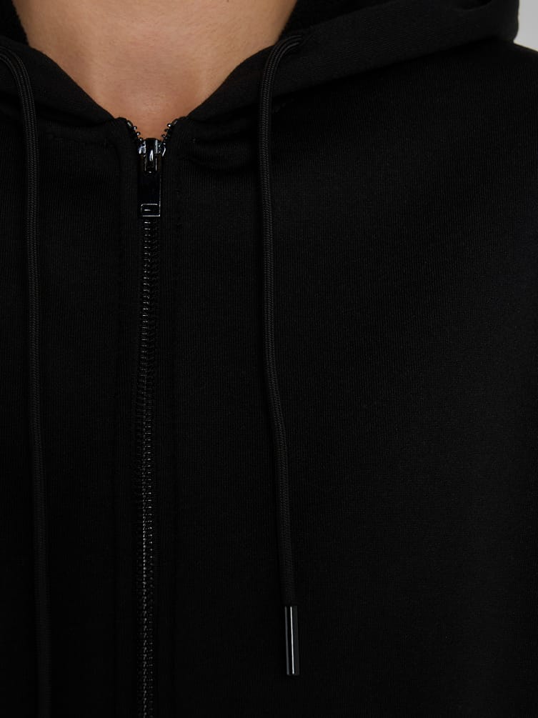 Утепленная толстовка оверсайз с начесом