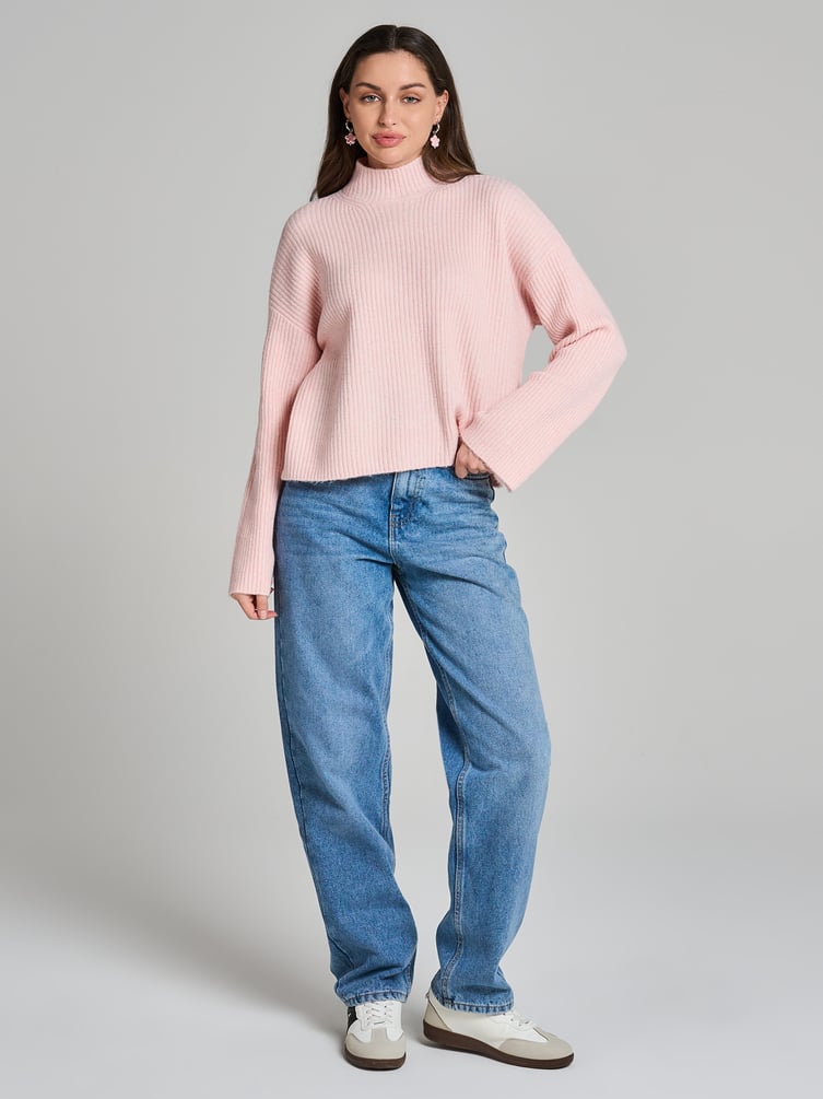 Свитер вязаный теплый