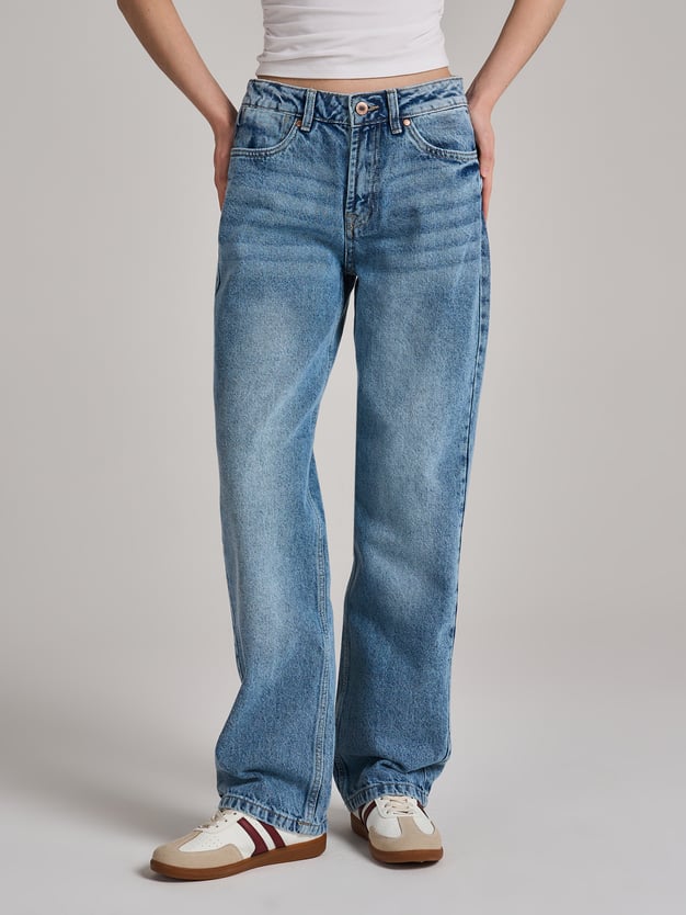 Джинсы прямые классические