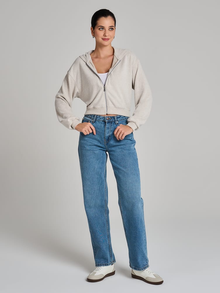 Толстовка с капюшоном трикотажная