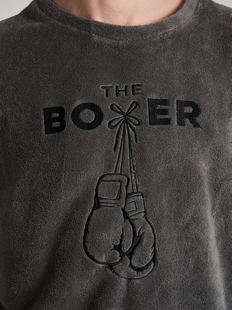 Пижама плюшевая Boxer с брюками