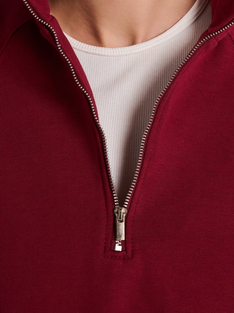 Толстовка Half Zip с высоким горлом