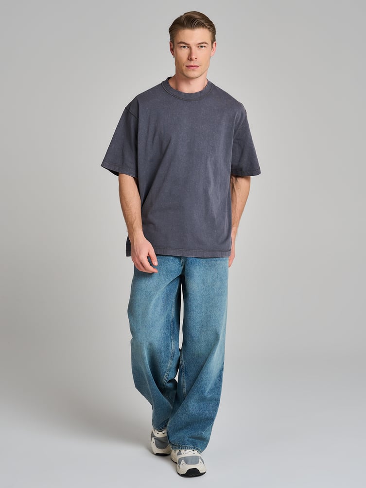 Футболка с вареным эффектом