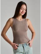 Топ лапша на широких бретелях