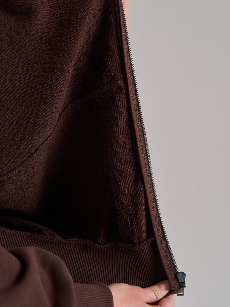 Толстовка бомбер укороченная