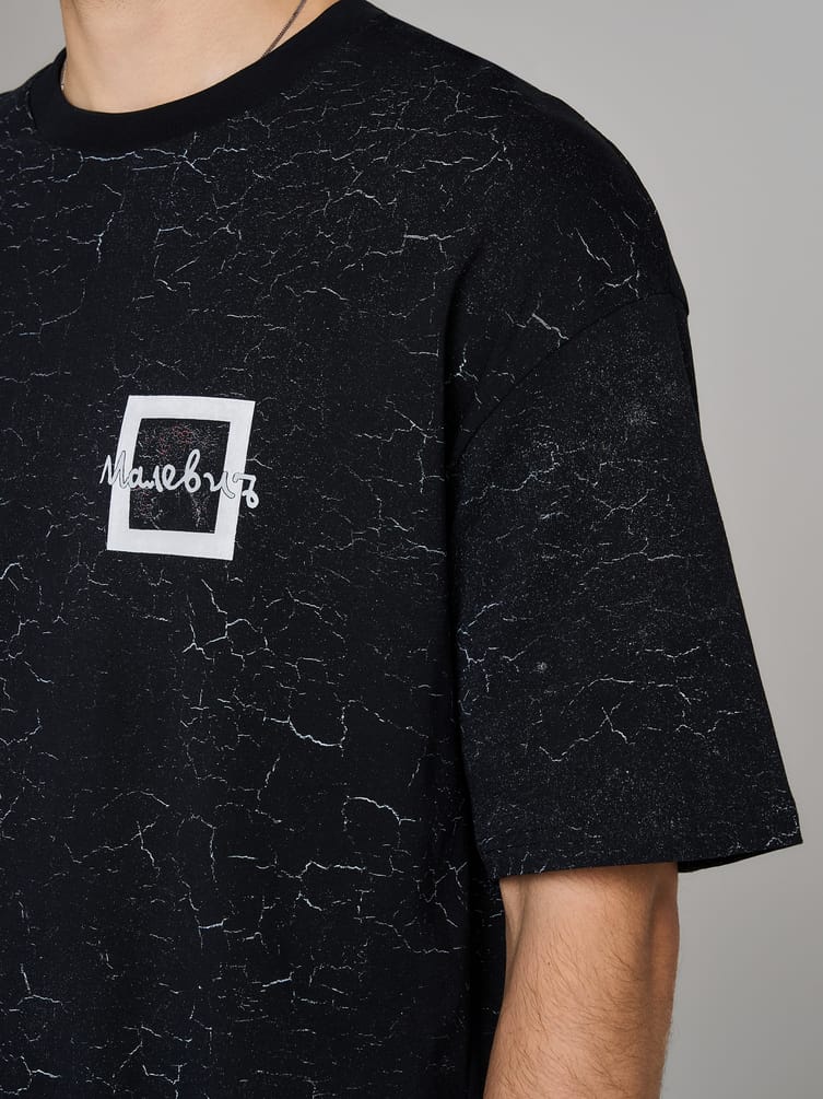 Футболка с принтом картин Третьяковской галереи