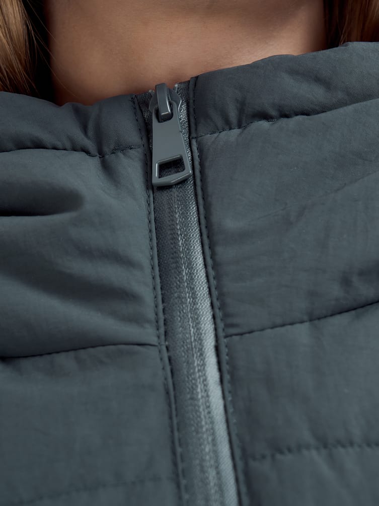 Куртка удлиненная стеганая женская