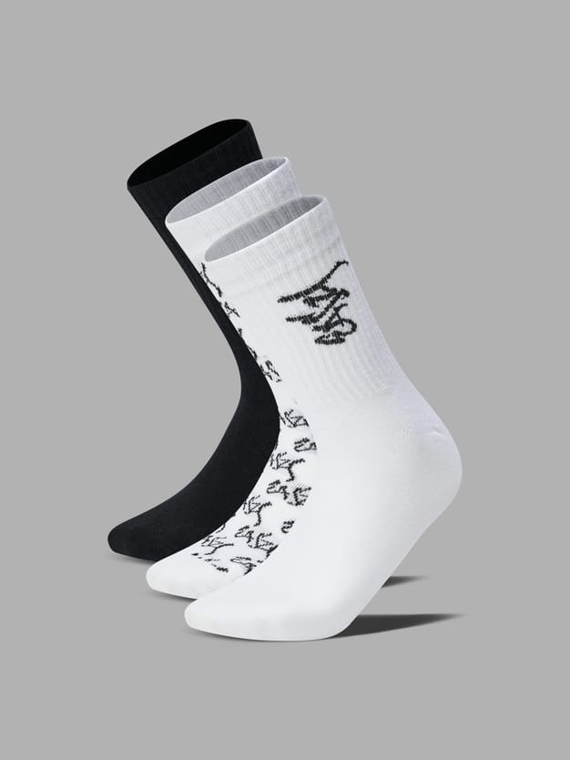 Носки - 3 пары с надписями