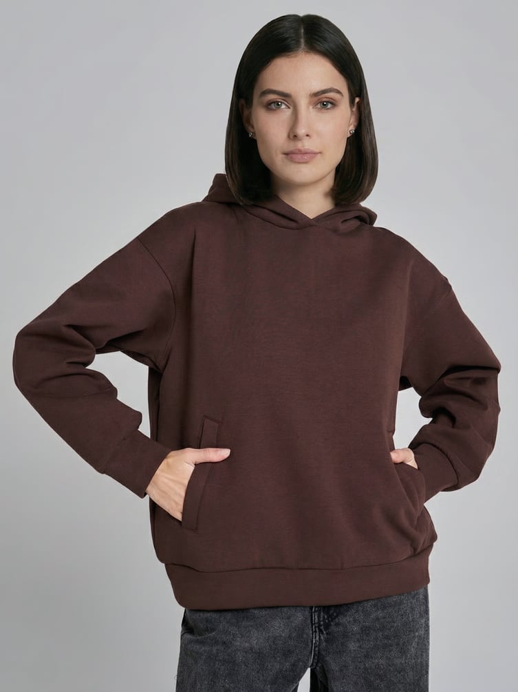 Худи с капюшоном без начесом