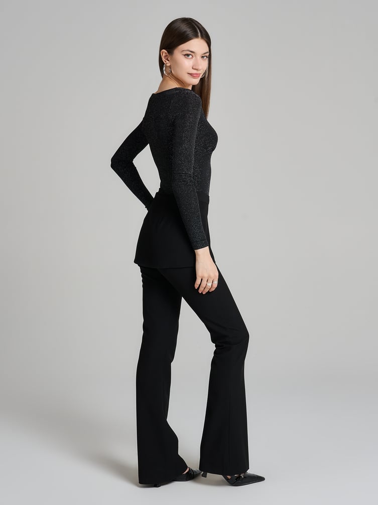 Блузка нарядная с люрексом