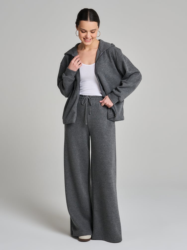 Толстовка с капюшоном трикотажная