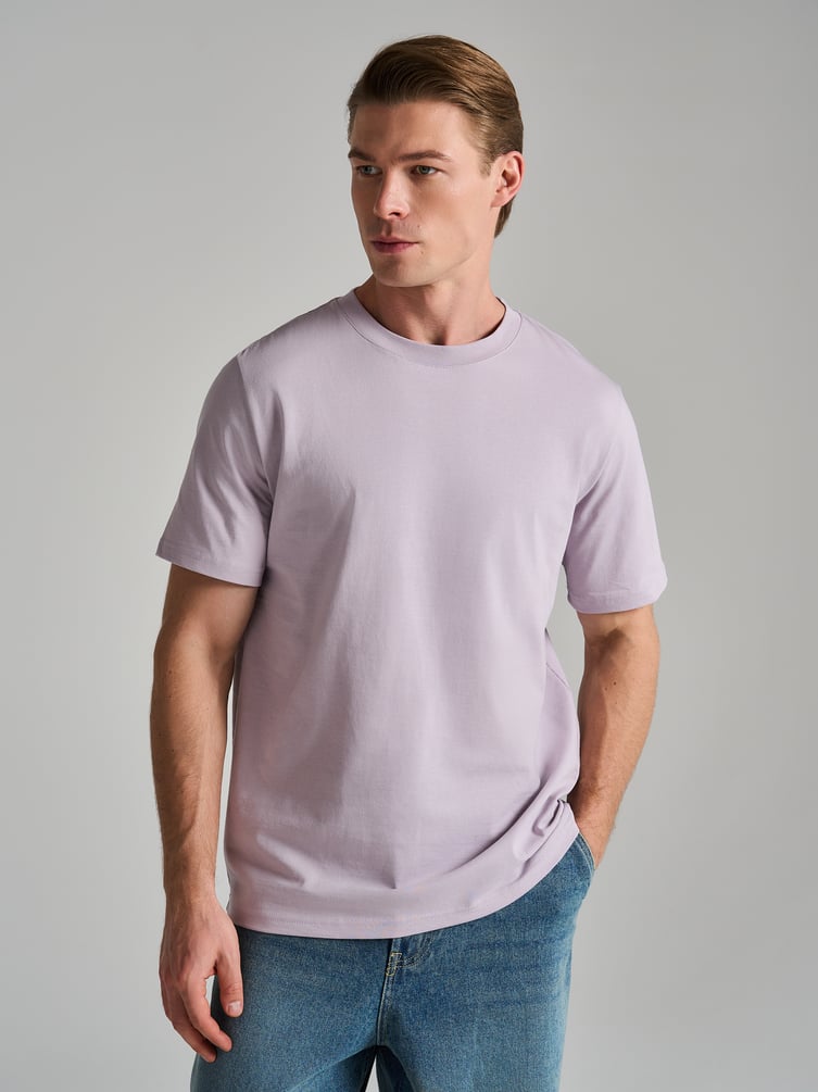 Плотная базовая классическая футболка