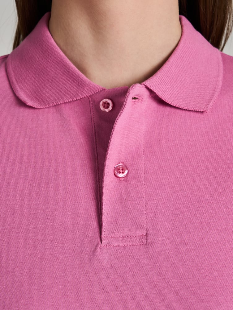 Футболка-поло с коротким рукавом