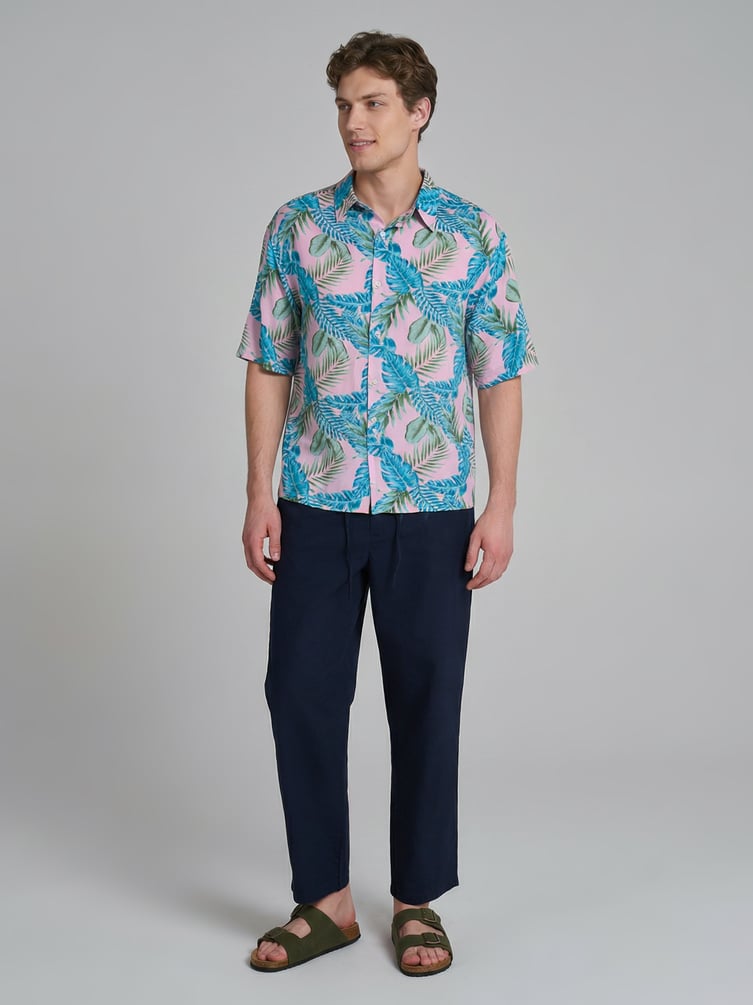 Брюки прямые летние