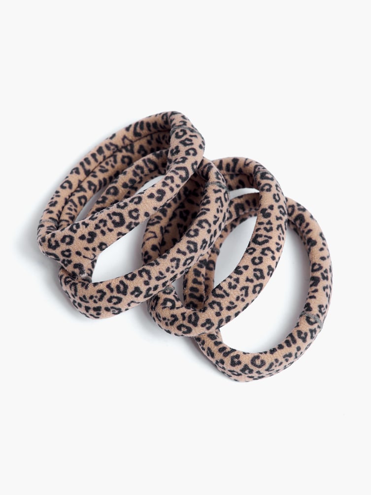 Леопардовые резинки - 4 шт.