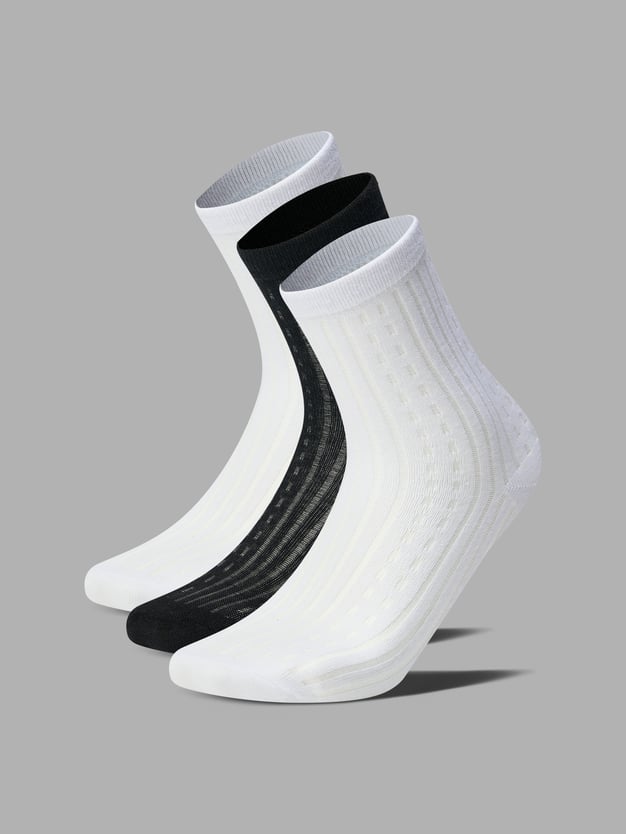 Носки -3 пары в рубчик