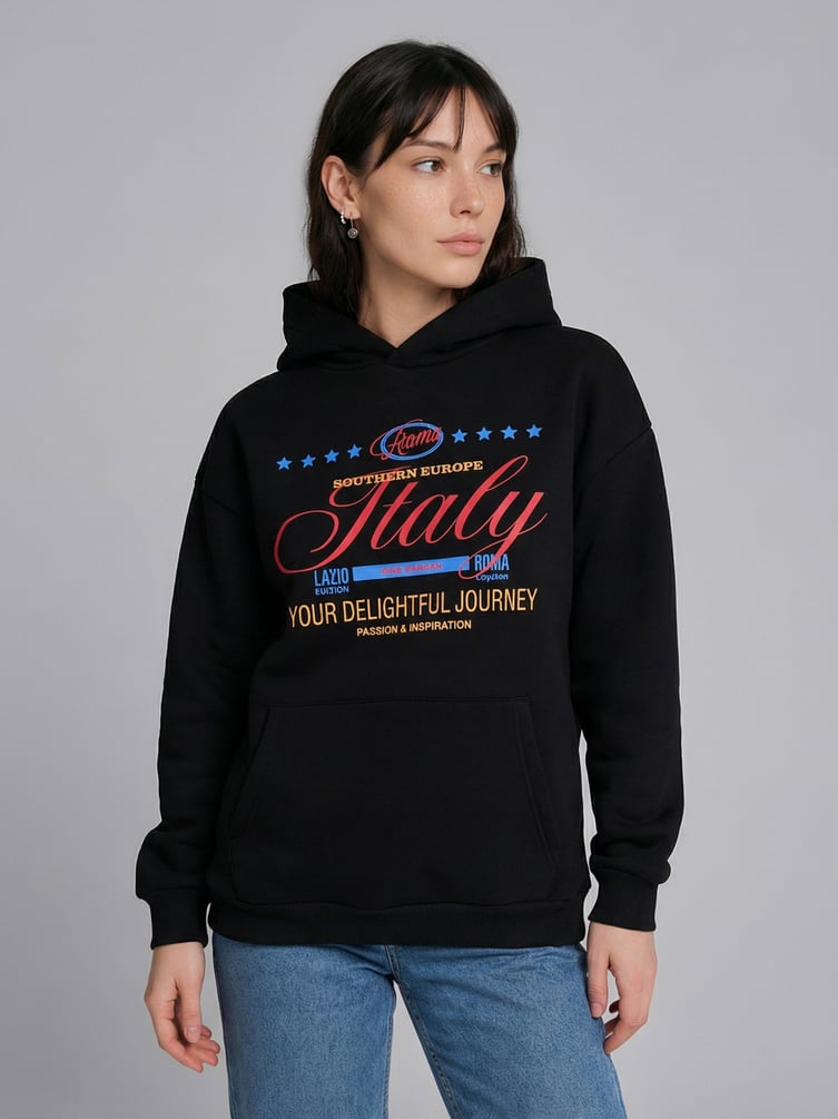 Худи с надписью Italy
