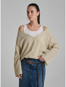 Блузка многослойная с топом