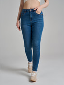 Джинсы скинни с высокой талией