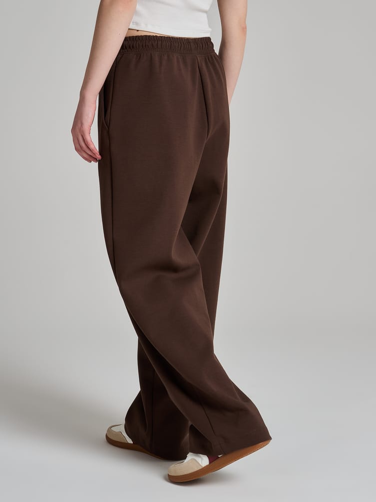 Брюки спортивные широкие