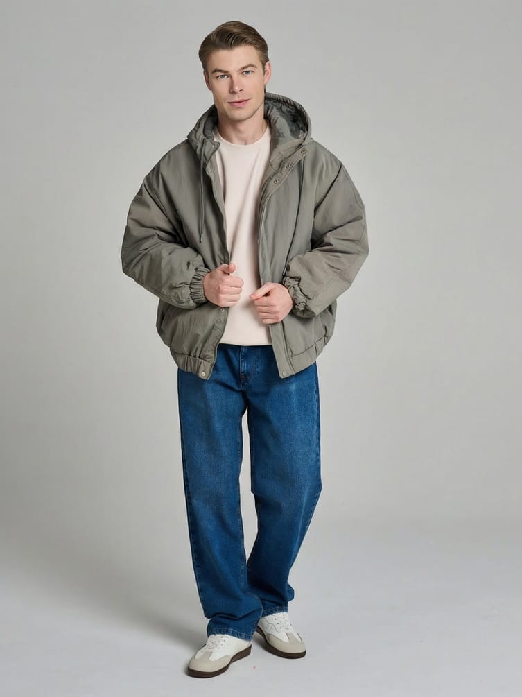 Куртка демисезонная с капюшоном