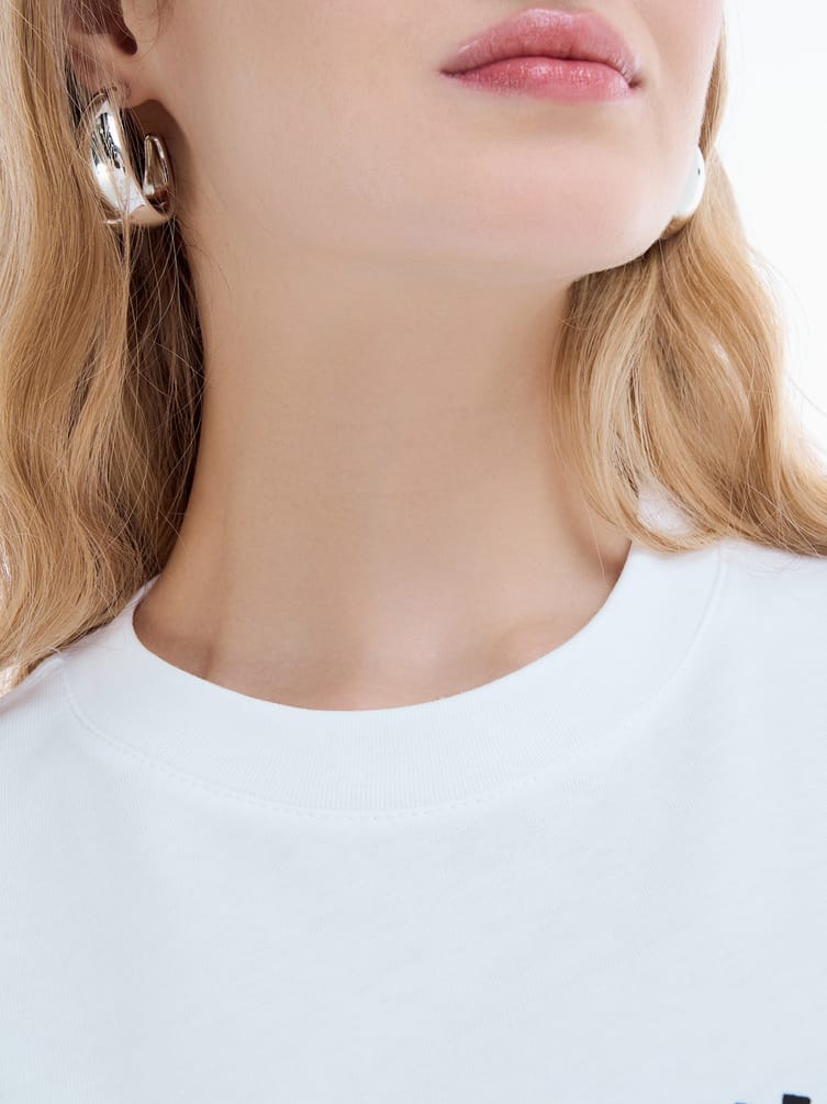 Футболка оверсайз с надписью