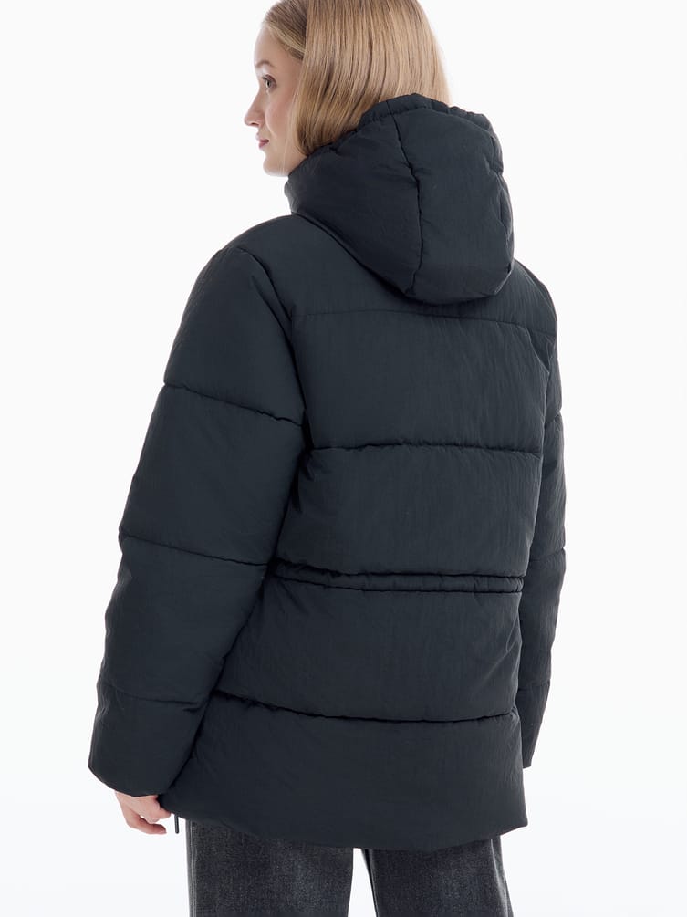 Куртка удлиненная стеганая женская