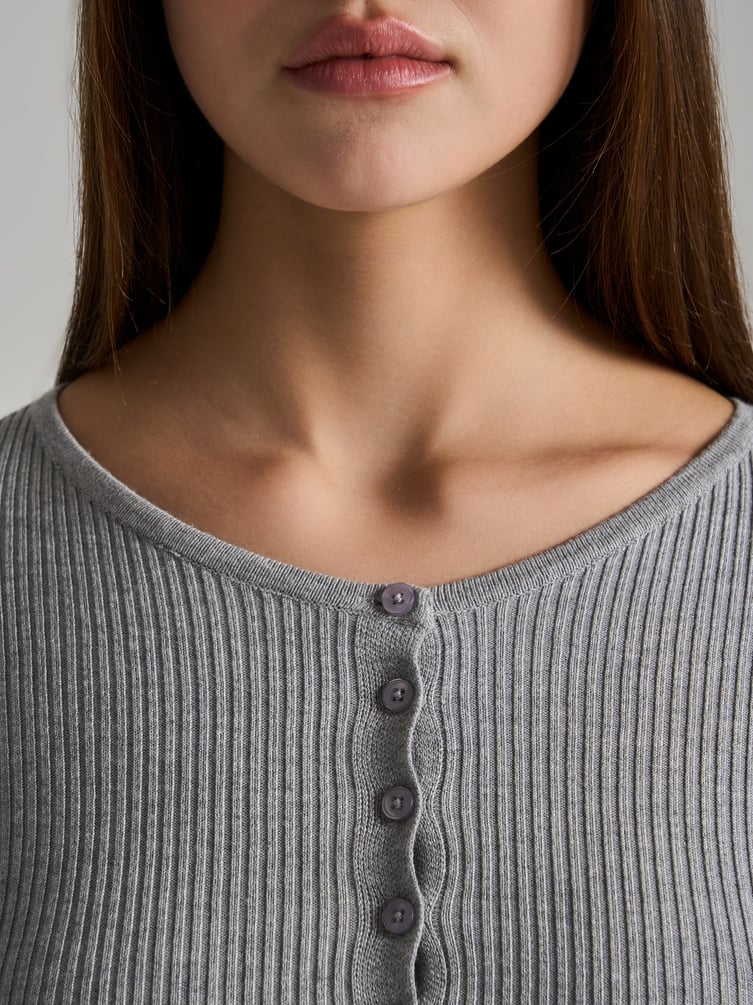 Кардиган приталенный из вискозы