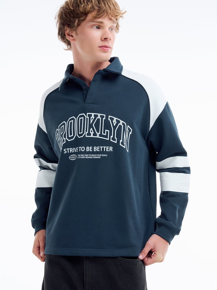 Толстовка с надписью Brooklyn