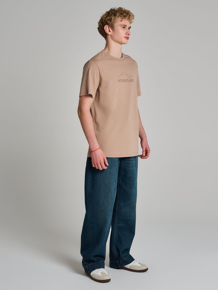 Джинсы широкие