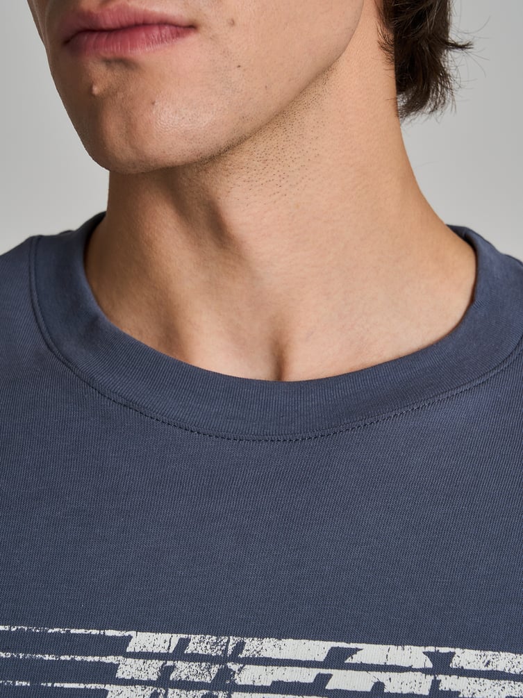 Футболка из хлопка с надписью