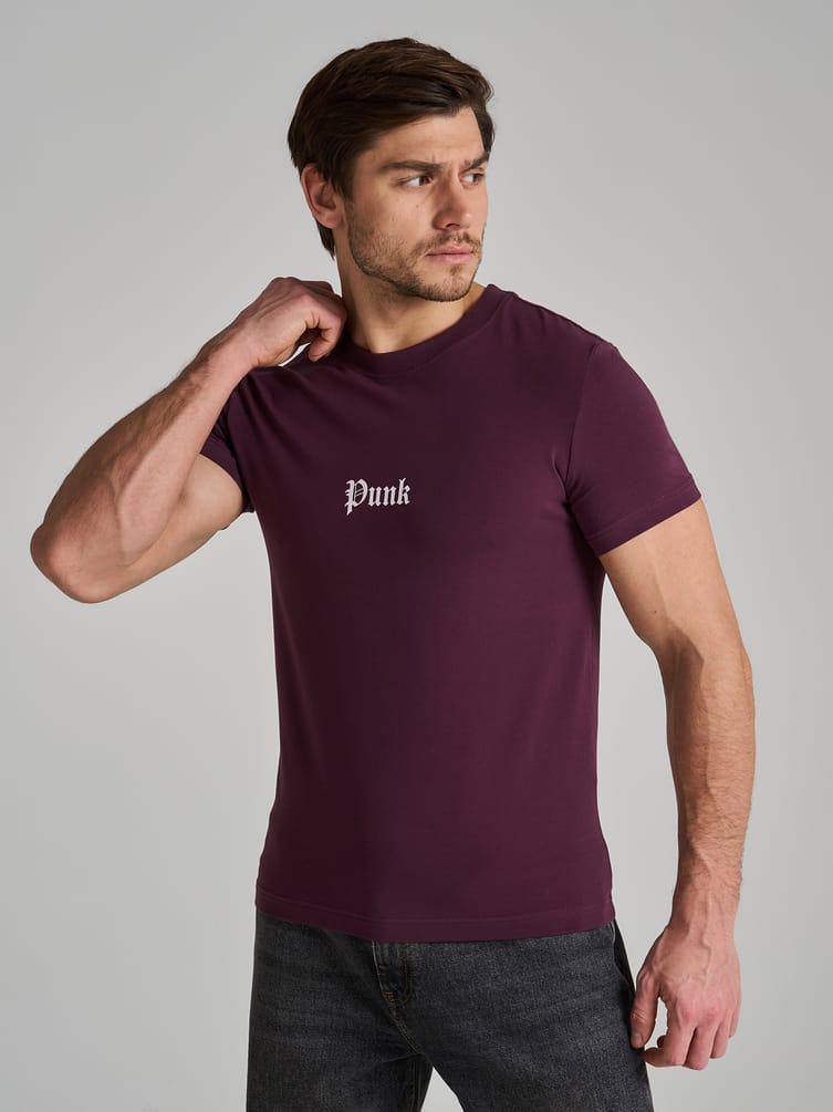 Футболка с надписью Punk