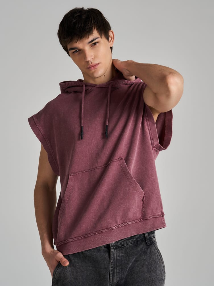 Худи варенка без рукавов