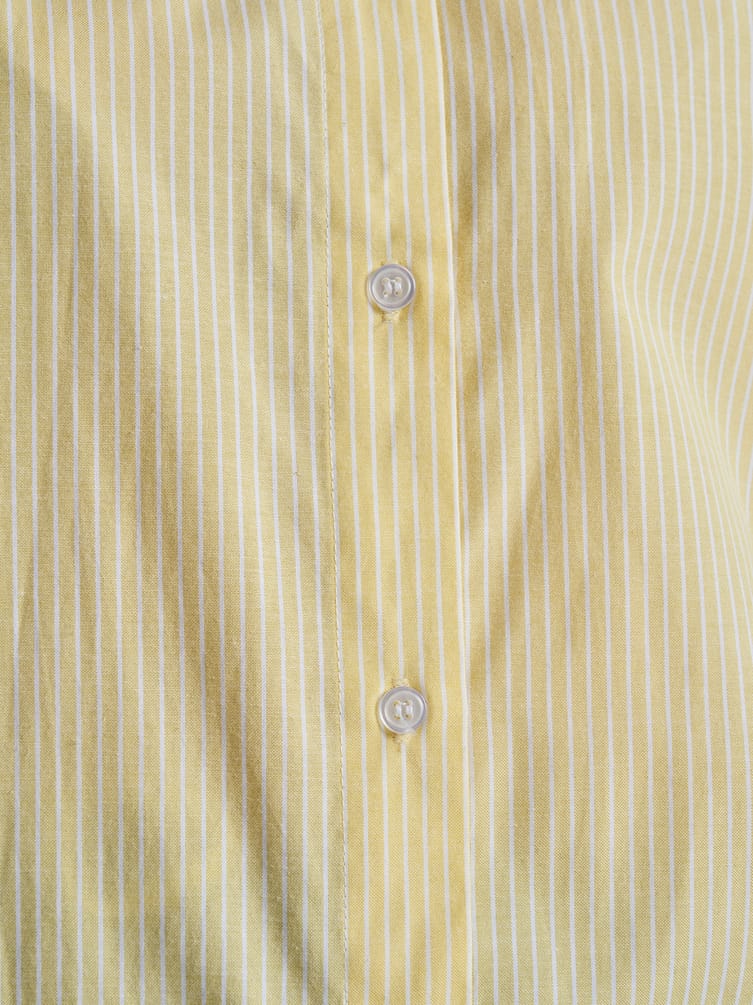 Удлиненная рубашка в полоску