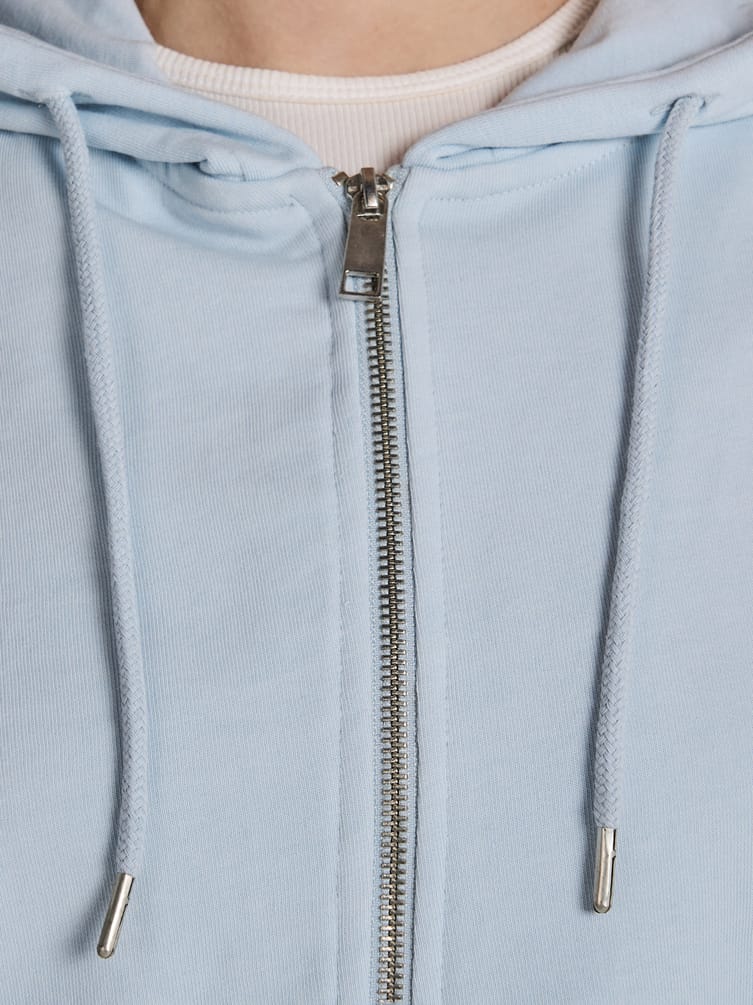 Укороченная толстовка с капюшоном