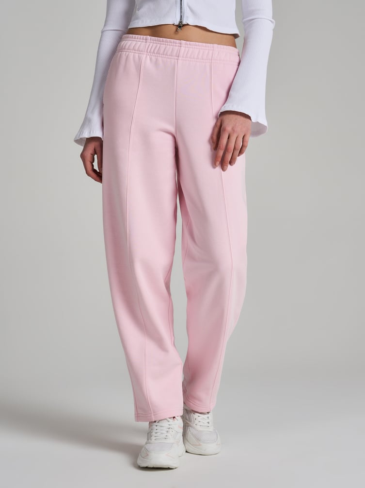 Теплые брюки зауженные с начесом