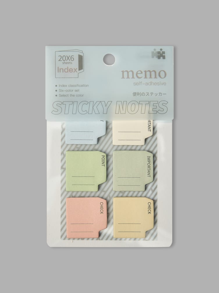 Стикеры для заметок 120 шт.