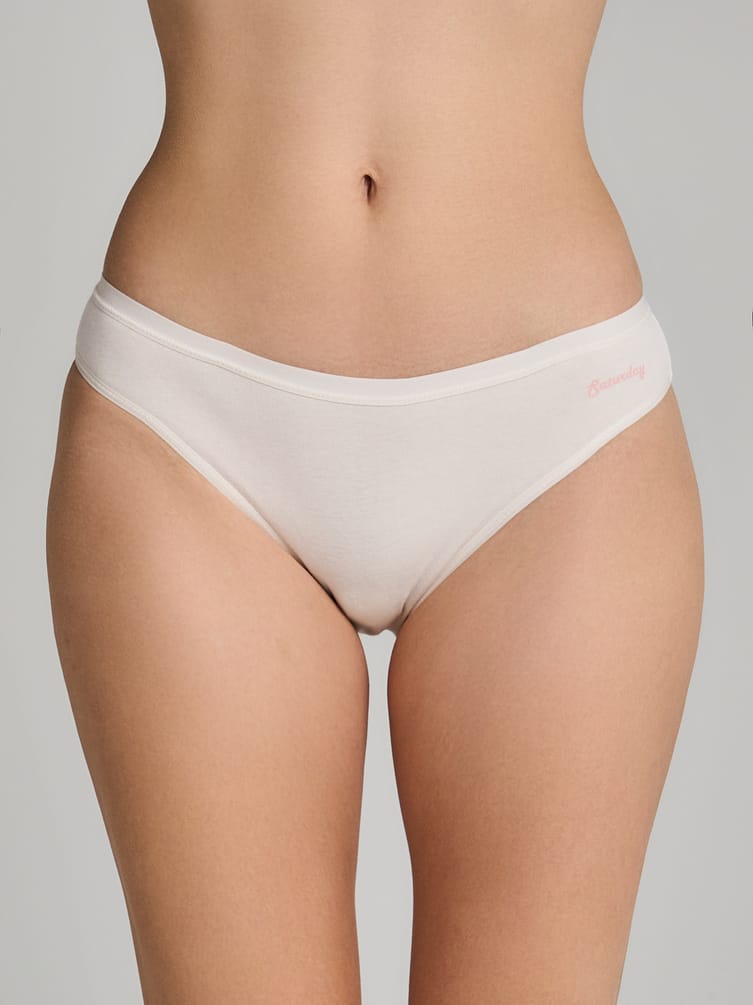 Трусы-слипы из хлопка - 7 шт. неделька