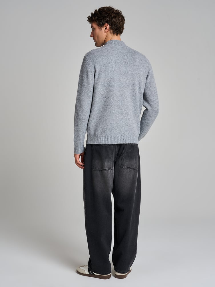 Кардиган трикотажный на молнии