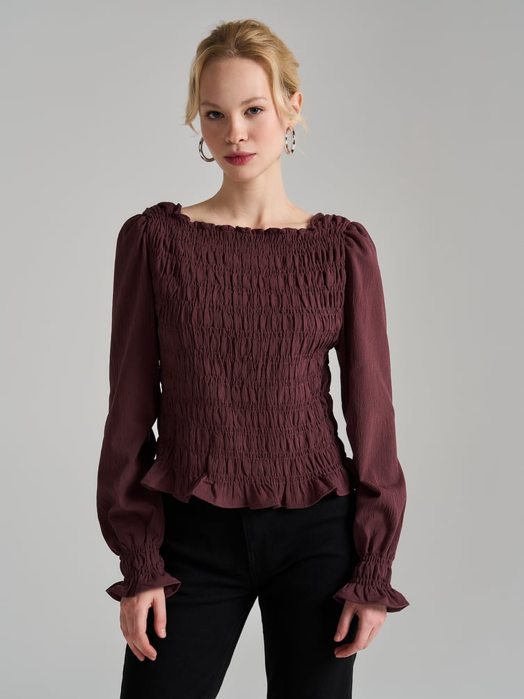 Блузка винтажная нарядная