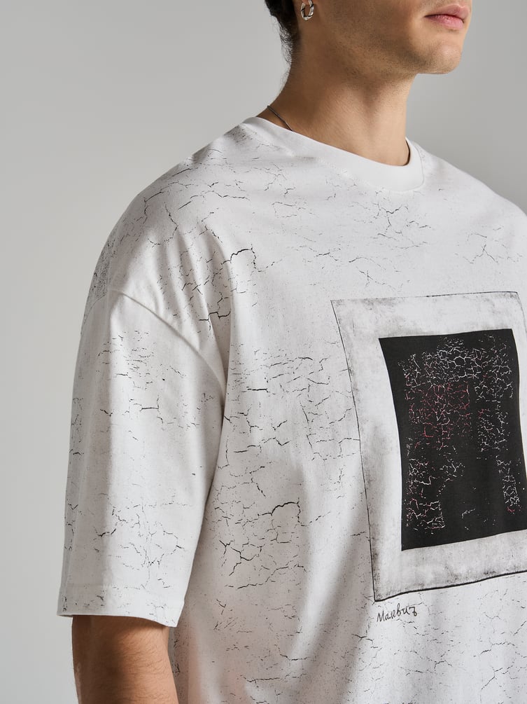 Футболка с принтом картин Третьяковской галереи