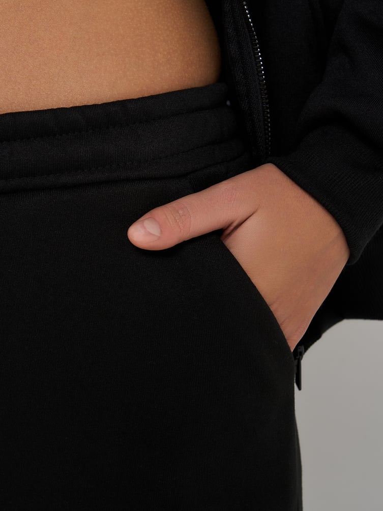 Брюки широкие утепленные с начесом