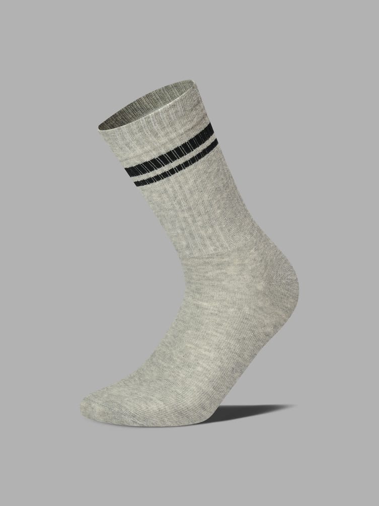 Носки - 3 пары высокие с полоской