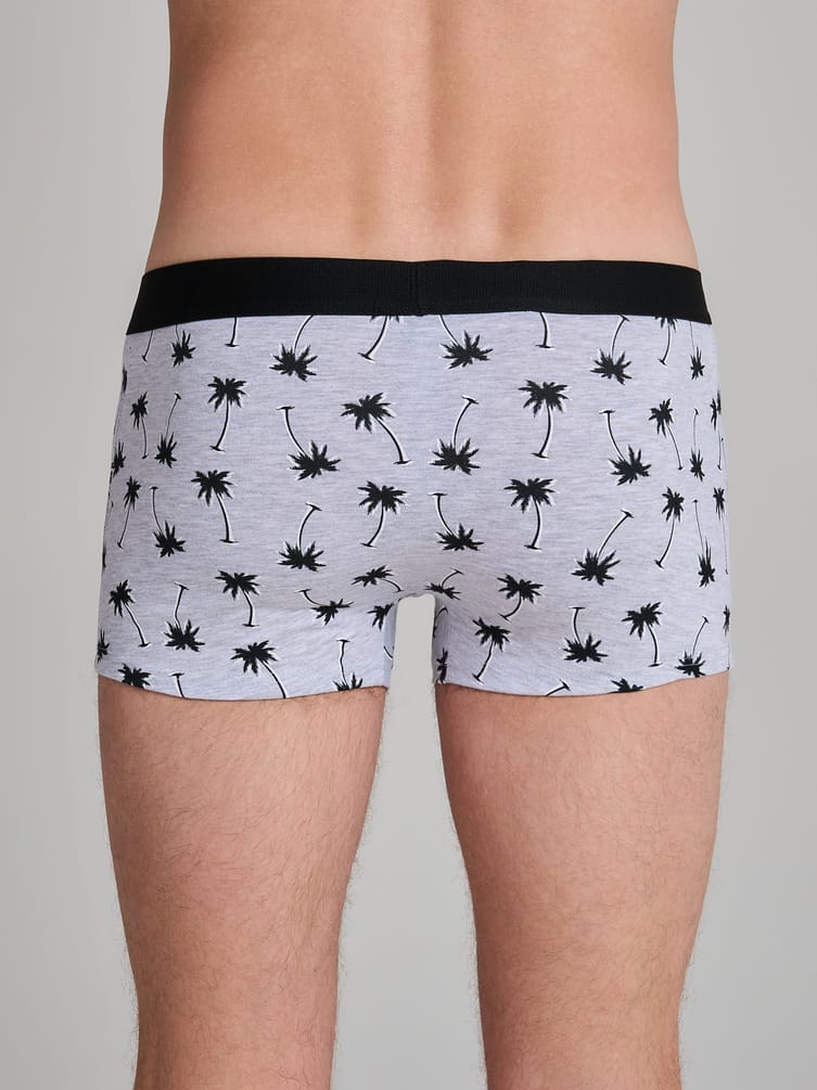 Трусы-боксеры - 2 шт. с принтом пальм