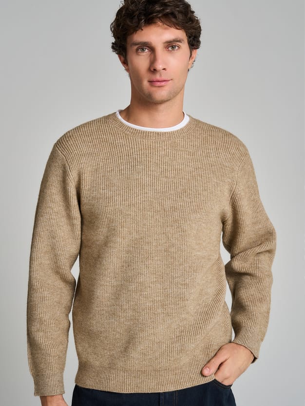 Джемпер вязаный теплый