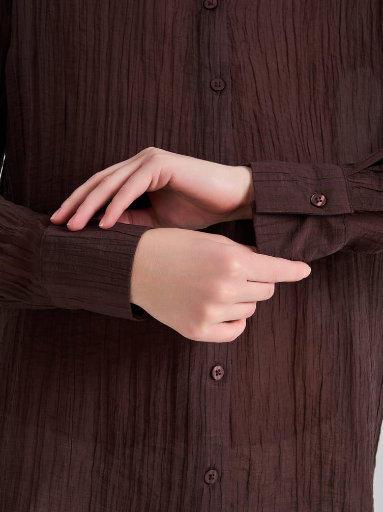 Рубашка летняя со шнуровкой на спине